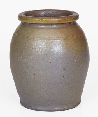 Small-Sized H.C. SMITH / ALEXA / D.C. (Alexandria, VA) Stoneware Jar, c1835