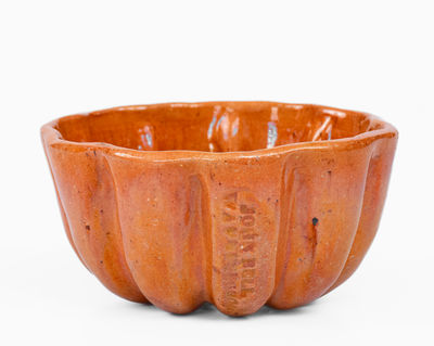 Small-Sized JOHN BELL / WAYNESBORO, PA Redware Food Mold