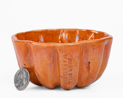 Small-Sized JOHN BELL / WAYNESBORO, PA Redware Food Mold