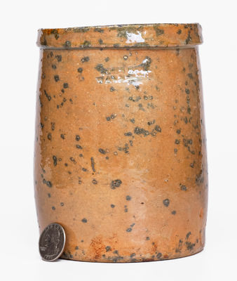 JOHN BELL / WAYNESBORO, Pennsylvania Glazed Stoneware Jar