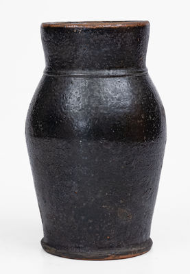 WINCHESTER POTTERIES Redware Vase, Thedy Fleet at Round Hill Pottery, Frederick Co, VA, c1930