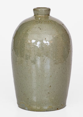 JOHN BELL / WAYNESBORO Glazed Stoneware Jug, c1850-80