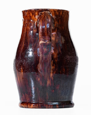 JOHN W. BELL / Waynesboro, Pa. Redware Pitcher, late 19th century