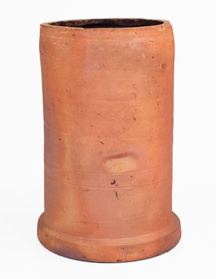 A W BACHER / WINCHESTER VA Redware Chimney Flue Liner