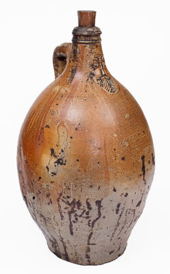 Large Stoneware Bellarmine Jug, probably Frechen, German, 16th or 17th century
