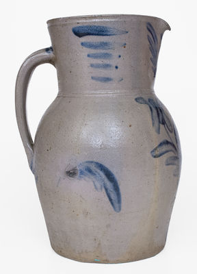 Very Rare J. SWANK & CO. / JOHNSTOWN Stoneware Pitcher, c1860