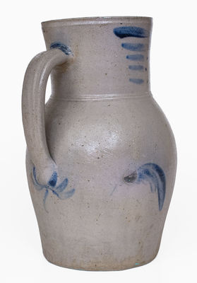 Very Rare J. SWANK & CO. / JOHNSTOWN Stoneware Pitcher, c1860