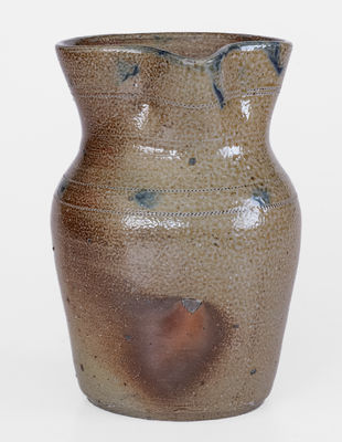 Rare W.H. CRISCO (Randolph Co., North Carolina) Decorated Stoneware Pitcher