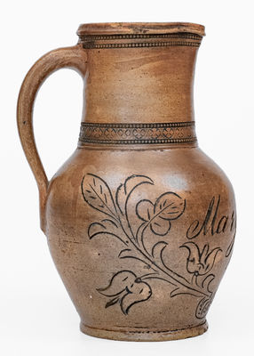 Stoneware Presentation Pitcher for