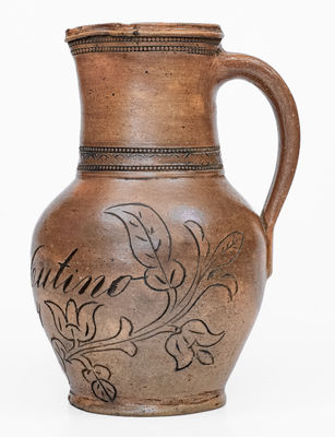 Stoneware Presentation Pitcher for