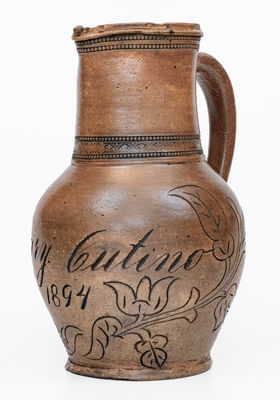 Stoneware Presentation Pitcher for