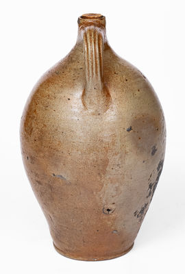 Attrib. Frederick Carpenter, Charlestown, Massachusetts Jug w/ Impressed Fish Design