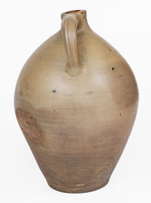 L. NORTON / BENNINGTON, Vermont Stoneware Jug, circa 1830