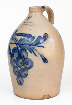 COWDEN & WILCOX / HARRISBURG Stoneware Grapes Jug