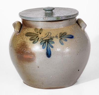 Exceptional Rockingham County, VA Stoneware Lidded 