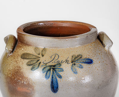 Exceptional Rockingham County, VA Stoneware Lidded 