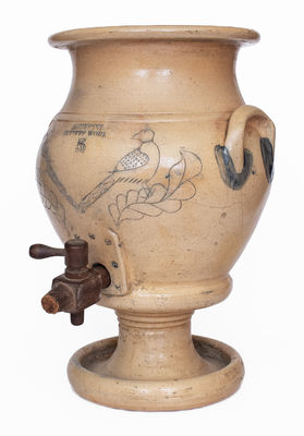 Outstanding SOMERSET POTTERS WORKS (Massachusetts) Stoneware Water Cooler