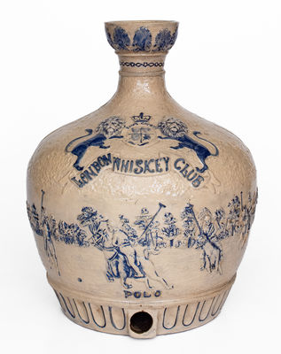 Fine JOHN P. SHEEHAN & CO. / UTICA, NY Cooler w/ Polo Scene for LONDON WHISKEY CLUB