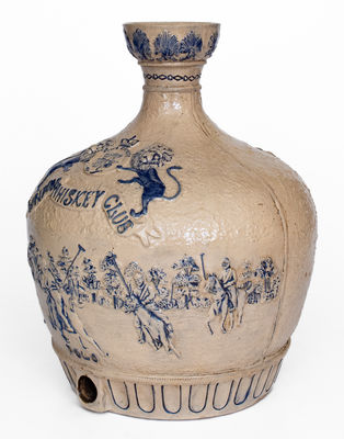 Fine JOHN P. SHEEHAN & CO. / UTICA, NY Cooler w/ Polo Scene for LONDON WHISKEY CLUB