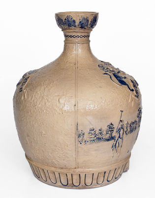 Fine JOHN P. SHEEHAN & CO. / UTICA, NY Cooler w/ Polo Scene for LONDON WHISKEY CLUB