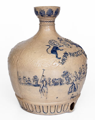 Fine JOHN P. SHEEHAN & CO. / UTICA, NY Cooler w/ Polo Scene for LONDON WHISKEY CLUB