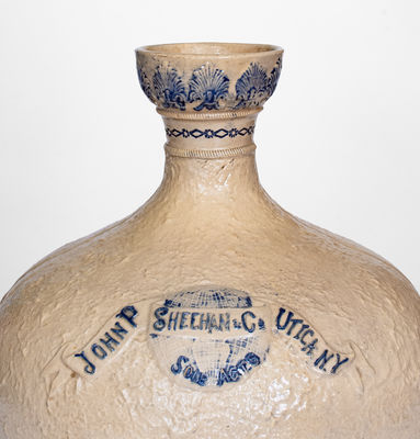 Fine JOHN P. SHEEHAN & CO. / UTICA, NY Cooler w/ Polo Scene for LONDON WHISKEY CLUB