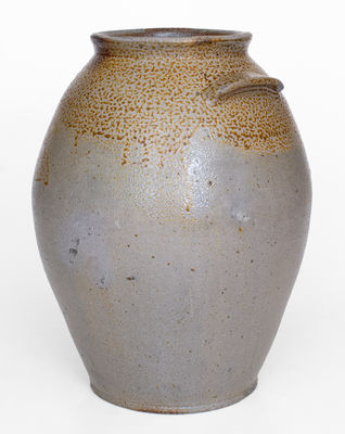Iron-Dipped Stoneware Jar attrib. John Swann, Alexandria, VA, c1815