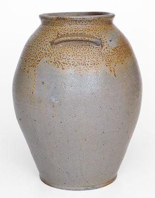 Iron-Dipped Stoneware Jar attrib. John Swann, Alexandria, VA, c1815