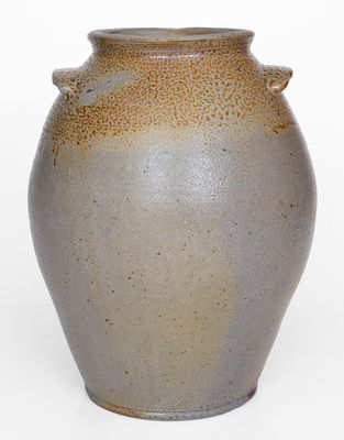 Iron-Dipped Stoneware Jar attrib. John Swann, Alexandria, VA, c1815