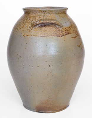 Iron-Dipped Stoneware Jar attrib. John Swann, Alexandria, VA, c1815