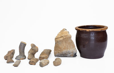 Group of Pottery Articles, Emanuel Suter, Rockingham County, VA, third quarter 19th century