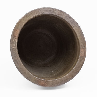 One-Gallon Stoneware Jar attrib. Emanuel Suter, New Erection Pottery, Rockingham County, VA