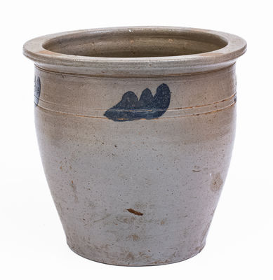 One-Gallon Stoneware Jar attrib. Emanuel Suter, New Erection Pottery, Rockingham County, VA
