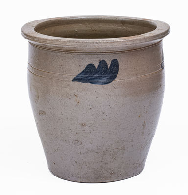 One-Gallon Stoneware Jar attrib. Emanuel Suter, New Erection Pottery, Rockingham County, VA