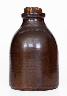 THOMAS NORTON Albany-Slip-Glazed Stoneware Canning Jug