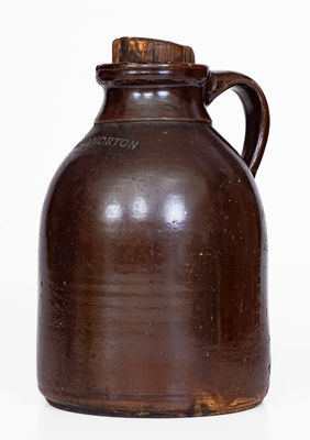 THOMAS NORTON Albany-Slip-Glazed Stoneware Canning Jug