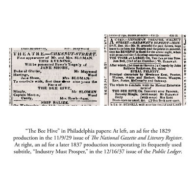 The Philadelphia Bee Hive Pitcher: 