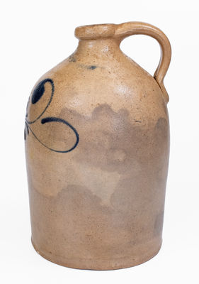 S. D. KELLOGG / WHATELY, Massachusetts Stoneware Jug, c1851-53
