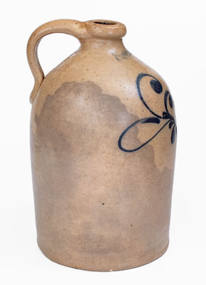 S. D. KELLOGG / WHATELY, Massachusetts Stoneware Jug, c1851-53