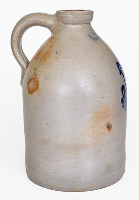 F. B. NORTON & CO. / WORCESTER, MASS. Stoneware Parrot Jug