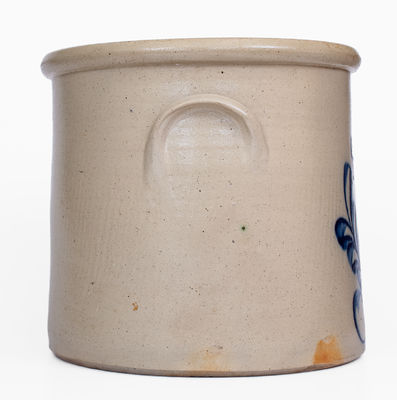 5 Gal. F. B. NORTON & CO. / WORCESTER, MASS. Stoneware Parrot Crock