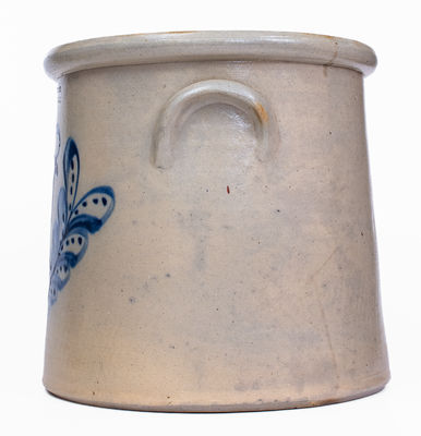 Exceptional 6 Gal. F. B. NORTON & CO. / WORCESTER, MASS. Parrot Crock by Potter Andrew Person