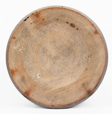 Exceptional 6 Gal. F. B. NORTON & CO. / WORCESTER, MASS. Parrot Crock by Potter Andrew Person