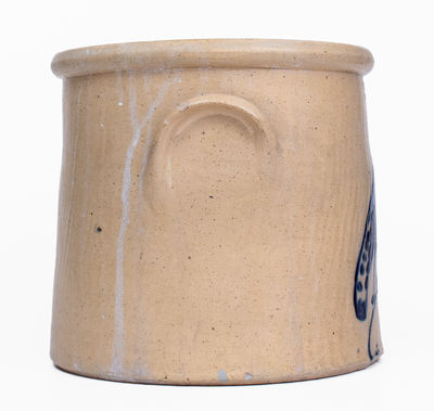 3 Gal. F. B. NORTON & CO. / WORCESTER, MASS. Stoneware Parrot Crock