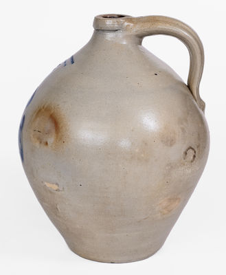 NORTON & FENTON / BENNINGTON, Vermont Stoneware Jug, c1845