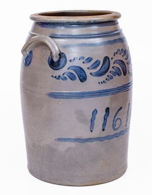 Six-Gallon  Stoneware Jar attrib. William 