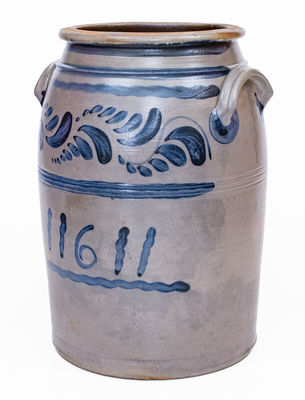 Six-Gallon  Stoneware Jar attrib. William 