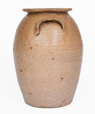 Attrib. George Donkel, Buncombe County, NC Alkaline-Glazed Stoneware Jar