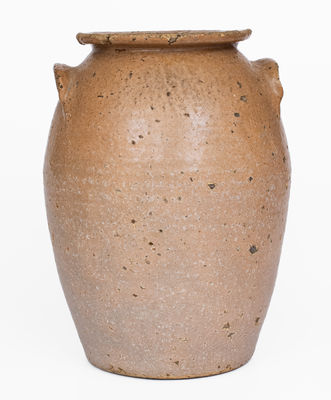 Attrib. George Donkel, Buncombe County, NC Alkaline-Glazed Stoneware Jar