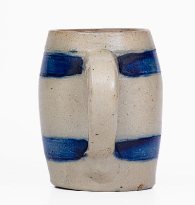 Extremely Rare Stoneware Pitcher and Mug Set, Inscribed 